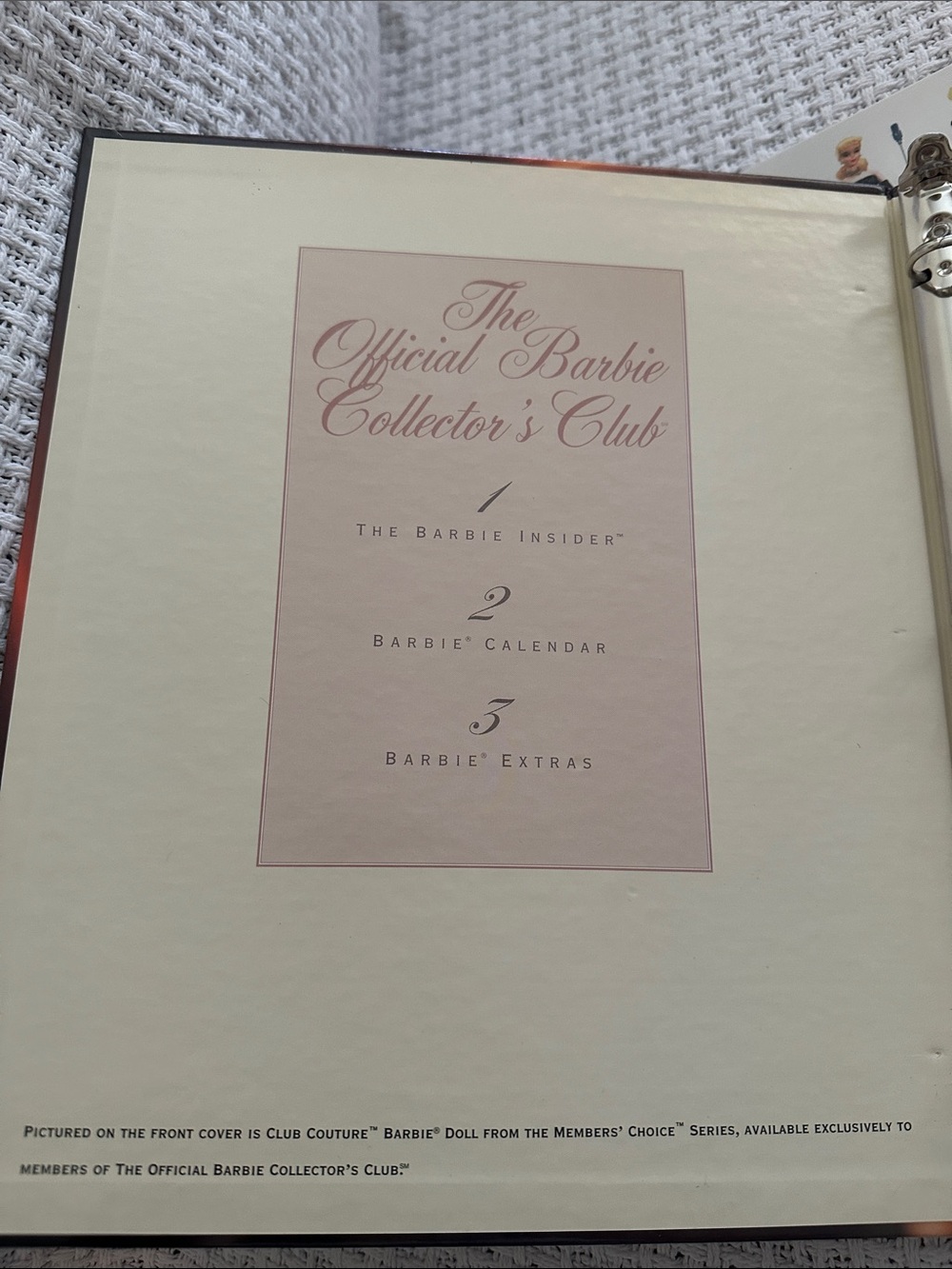 The Official Barbie Collector Binders - Picture 6 of 8